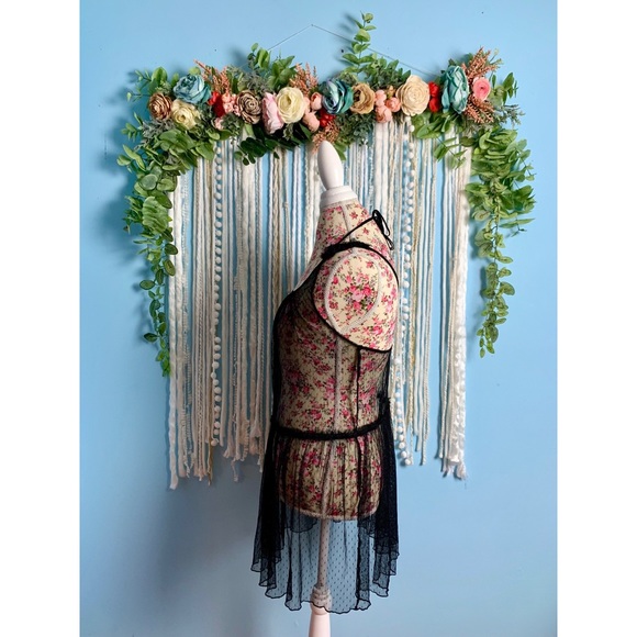 Intimately Free People Swiss Dot Sheer Slip Medium - Picture 4 of 6